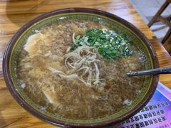 饶阳豆腐脑冲鸡蛋-原掩骨会饶阳豆腐脑总店