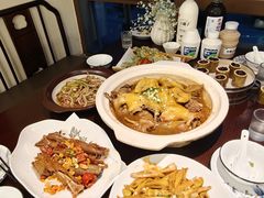 -阿峰饭店·本地土菜馆·农家土鸡煲·一品神仙鸡(报福店)