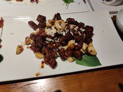 黑蒜子牛肉粒-陆壹捌餐厅(五大道店)