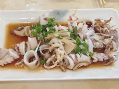 葱油火箭蛸-北方饺子王·海肠捞饭·海鲜锅(山大店)