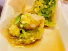 角瓜虾仁鸡蛋水饺-新兴园饺子馆(北京百子湾店)