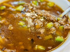 煎米粉配凉瓜牛肉-东来海鲜酒家