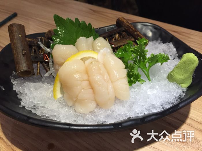 北海道扇贝刺身