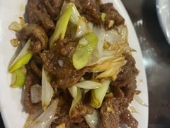 葱爆羊肉-来顺成饭庄