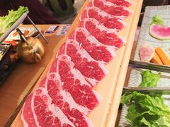 一米长盘牛五花-犟牛家·榴莲烤肉(五棵松店)