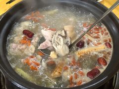 花旗参汤底-濠轩阁特色生蚝火锅(水湾路店)
