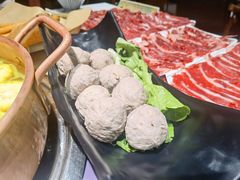 熟牛肉丸-牛村来人潮汕牛肉火锅(西单店)