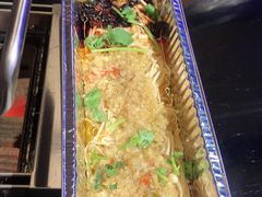 锡纸金针菇-黑门烤肉