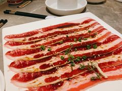 调味牛五花-韩盛·古法烤肉店(皇城恒隆广场店)