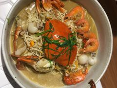 膏蟹拌面-十面欢腾·海鲜面·台式Bistro(长乐路店)