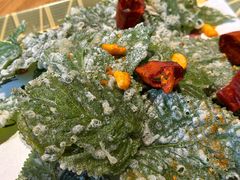 香酥桑叶-食光慢宴·安吉土菜馆