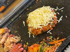 芝士石板炒饭-韩阳王石板烤肉