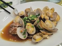 姜葱炒花蛤-骏莱海鲜鱼港(五角场店)