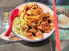 芝士滑蛋鸡扒饭-港爺茶檔·茶餐厅(东晓南路店)