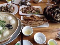 -滨海小渔村·海肠捞饭·鲅鱼水饺·特色老火鱼丸汤(华田店)