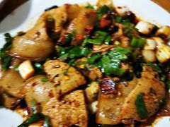 回锅肉-豆腐脑花