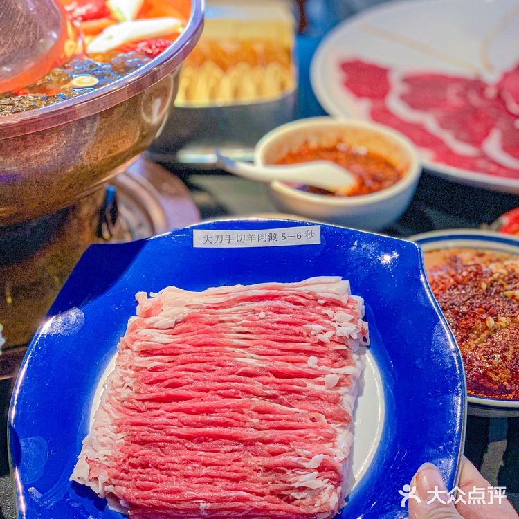 西安正宗铜锅涮肉—手切羊肉你不能错过的美食❗️❗️❗️