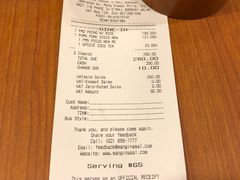 账单-Mang Inasal - D'mall Boracay