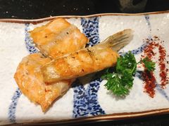 七味盐烧三文鱼骨-德川家日本料理(中关村寰太大厦店)