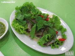 凉拌生虾-香蕉叶餐厅(是隆店)