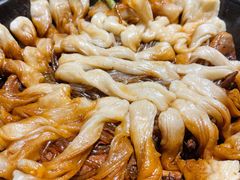 大公鸡粘卷子-华盛园卷子王农家菜水库鱼
