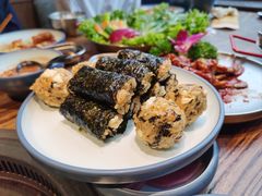 -明洞阿姨·韩式酱蟹烤肉·创意料理(三元桥店)