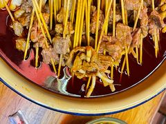 -拈签一笑黄牛肉辣卤串串