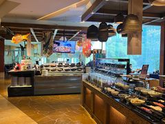 自助取餐区-怡咖啡海鲜自助餐厅(浦东香格里拉店)
