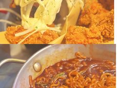 炸鸡翅一半一半-富乐满韩国正宗炸鸡韩国料理(虹泉路店)