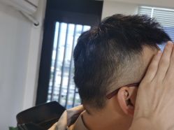 -极客侠男士假发定制补发