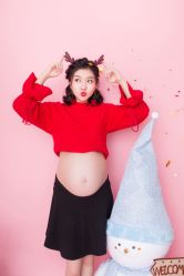 点击看大图 -十孕纪高端孕妇亲子摄影
