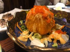 蟹籽熔岩土豆沙律-鸟鹏烧鸟居酒屋(熙龙湾店)