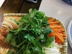 卷饼配菜-额娘·现烙春饼烤鸭(太原总店)