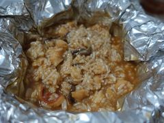 惊喜鲍汁捞饭-晨曦炖汤·不放油(东单菜市场美食城店)