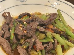 野山椒牛肉-湘缘道客•湘缘饭店·25年湘菜馆(古墩路店)