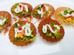 三文鱼芒果塔-渝半城经典川粤菜(重庆天地店)