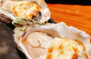 Wasabi Cheese Baked Oyster