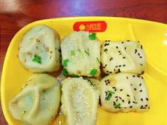 蟹粉大虾荠菜三拼-小杨生煎(福州路店)