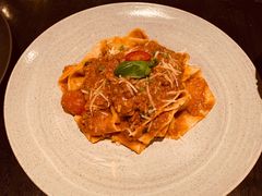 牛肉酱绘意大利宽面-当米亚诺意大利餐厅(武汉光谷凯悦酒店)