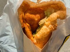 -小红车炸蛋葱油饼