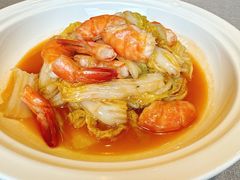 大虾炒菜芯-东莱海上(长宁来福士店)