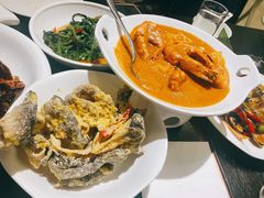 咸蛋黄炸鱼皮-新加坡海鲜(国贸商城店)