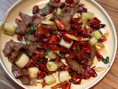 罗勒香辣嫩牛肉-KŌNG胶东小馆·酒馆(华熙店)