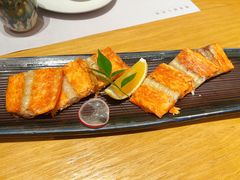 烤三文鱼骨-鹤菊怀石料理(江北店)