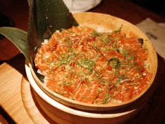 三文鱼扒盖饭套餐-渡鲑亭(东二环泰禾广场店)