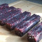 自制健脾补血的黑米红糖糍粑