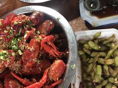 皮蛋拌豆腐-五七小李子油焖大虾(总店)