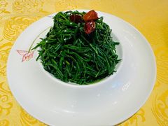 炝拌草原沙葱-德乐海蒙餐