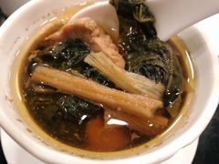 猪肺菜干汤-丽的面家(多宝路店)