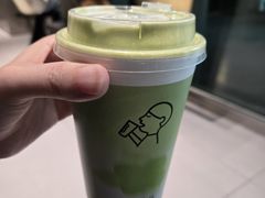 热芝芝抹茶-喜茶(上海北外滩来福士店)